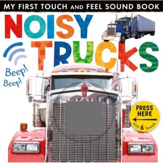 Noisy Trucks - My First Touch And Feel Sound Book - LITTLE TIGER PRESS