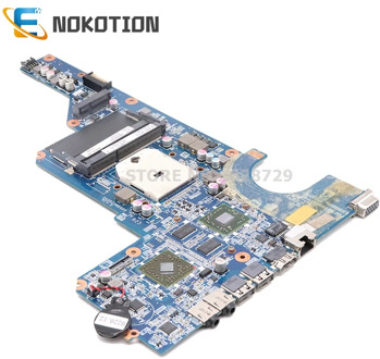 NOKOTION 649950-001 DA0R23MB6D1 laptop motherboard for hp pavilion g4 g6 g7 HD 6470 DDR3 G7-1000 R23 Socket FS1 MB Main board
