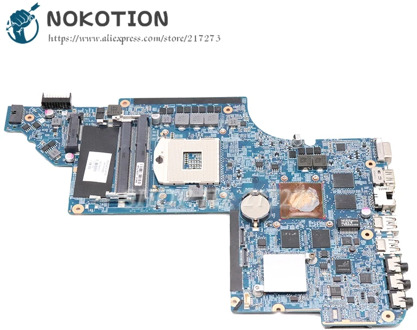 NOKOTION 665343-001 650799-001 MAIN BOARD For HP Pavilion DV6 DV6-6000 Laptop Motherboard HM65 DDR3 HD6770M 1GB GPU