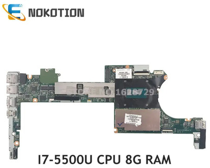 NOKOTION 801505-501 801505-001 For HP Spectre X360 G1 13-4000 13-4003DX Series Laptop Motherboard DA0Y0DMBAF0 i7-5500U 8gb ram