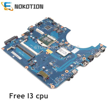 NOKOTION BREMEN-C For samsung NP-R540 R540 Laptop Motherboard HM55 DDR3 free cpu BA92-06381B BA92-06381A BA41-01219A