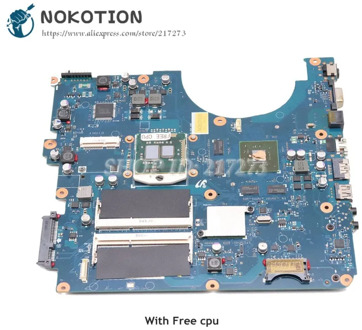 NOKOTION BREMEN-M For Samsung NP-R780 R780 Laptop Motherboard 17 Inch GT330M 1GB DDR3 Free CPU BA92-06145A BA92-06145B