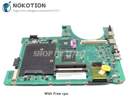 NOKOTION For Acer aspire 6935 6935G Laptop Motherboard PM45 DDR3 MBATN0B002 MB.ATN0B.002 MAIN BOARD Free cpu