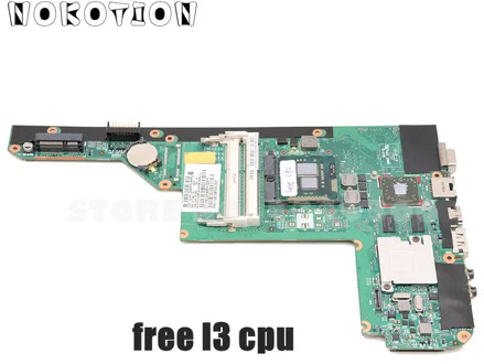 NOKOTION for HP Pavilion DV3 DV3-4000 laptop motherboard 611348-001 6050A2314301-MB-A03 HM55 DDR3 HD5000 GPU