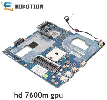 NOKOTION For Samsung NP355 NP355C4C NP355V5C Laptop Motherboard LA-8863P QMLE4 BA59-03567A BA59-03567B Socket fs1 HD 7600M GPU