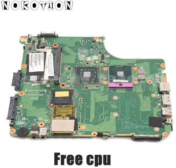 NOKOTION For TOSHIBA salellite A300 A305 Laptop Motherboard V000126550 6050A2169901 MAIN BOARD GM45 DDR2 Free CPU