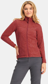 Nomad Fleece vest dames | mineral red - maat L Rood