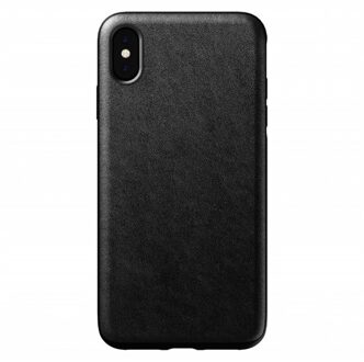 Nomad IPhone Xs Max - Leder Case - Zwart