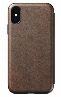 Nomad IPhone Xs Max - Tr-Folio Leder Case