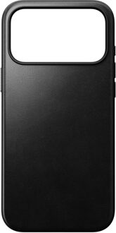 Nomad Modern Horween Leather Case voor de Apple iPhone 17 Pro Max - Zwart