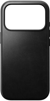 Nomad Modern Horween Leather Case voor de Apple iPhone 17 Pro - Zwart