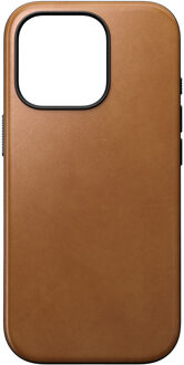 Nomad Modern Leren Case iPhone 16 Pro English Tan-C Bruin