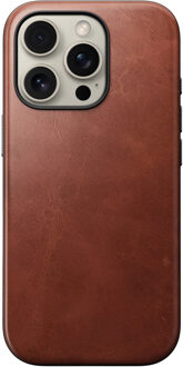 Nomad Modern Leren Case iPhone 16 Pro Olde Dublin Horween Onbekend