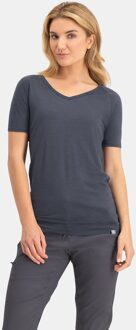 Nomad Pure Dames T-shirt Lichtgewicht Merino Graphite