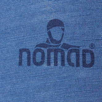 Nomad Pure merino t-shirt heren | denim Blauw - XXL