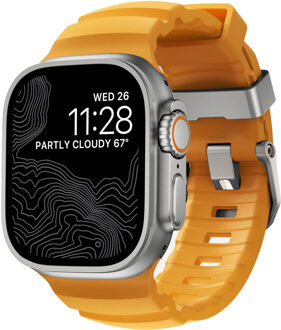 Nomad Rocky Point Band voor de Apple Watch | 44/45/46/49 mm - Sol Geel - 49 mm
