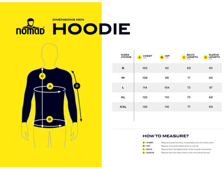 Nomad Rolleston hoodie kangaroo heren | mint Groen - L