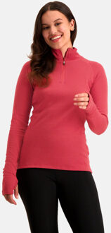 Nomad Rough Thermoshirt met rits - Dames - Maat L - Tulip