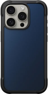 Nomad Rugged Case voor de iPhone 15 Pro - Atlantic Blue Blauw