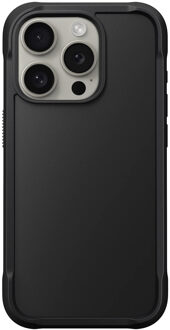 Nomad Rugged Case voor de iPhone 15 Pro - Zwart