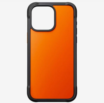 Nomad Rugged Protective Case iPhone 15 Pro Max Ultra orange Oranje