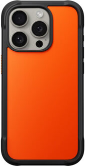 Nomad Rugged Protective case iPhone 15 Pro ultra orange Oranje