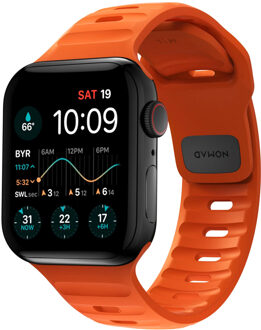 Nomad Sport band FKM voor de Apple Watch | 38/40/41/42 mm - Ultra Orange Oranje - 42 mm