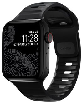Nomad Sport band FKM voor de Apple Watch | 38/40/41/42 mm - Zwart - 42 mm