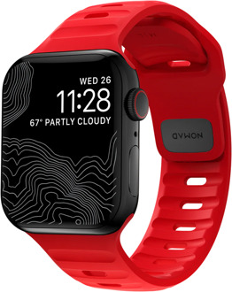 Nomad Sport Band Limited Edition Apple Watch Ultra 42mm / 44mm / 45mm / 49mm Night Watch Red Rood