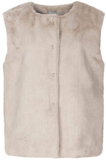 NOMANSLAND Gilet 64.383 - maat 36 Beige