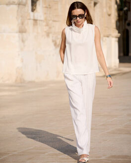 NOMANSLAND Top zonder mouw 65680 Ecru - 40