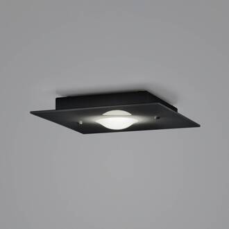 Nomi LED plafondlamp 23x23cm dim zwart