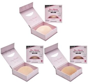 Non-Adhesive Silicone Inserts Light - 1 pair