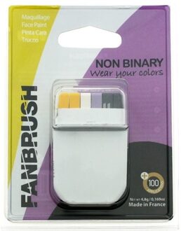 Non-binair/Genderqueer vlag schmink stift