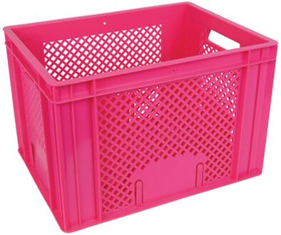 Non-Branded fietskrat 31,2 liter 40 x 30 cm roze