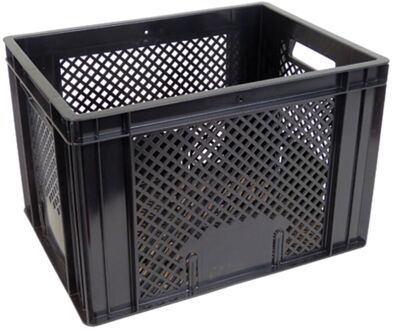 Non-Branded fietskrat 31,2 liter 40 x 30 cm zwart