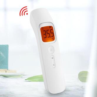 Non-Contact Digitale Outdoor Thuis Voorhoofd Hermometer Infrarood Thermometer Lcd Backlight Infrarood Temperatuur