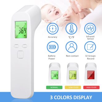 Non-contact Ir Infrarood Sensor Voorhoofd Thermometer Temperatuur Meting Digitale Display Huishoudelijke Gezondheid Body Thermometer