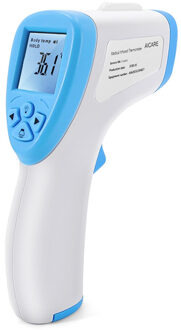 Non-contact Voorhoofd Infrarood Termometro Digitale Backlight Lcd Digitale Display Met Koorts Alarm 1 Tot 15Cm Meting Afstand