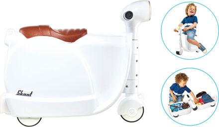 Non-License Scooter white Skoot: 46x21x40 cm