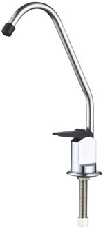 Non-Luchtspleet Drinken Keukenkraan, Standaard Omgekeerde Osmose Ro Water Filter Kraan, Roestvrij Stalen Body,1/4 "Inlaat