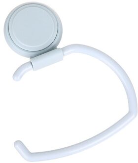 Non-marking Handdoek Opknoping Veelzijdig Naadloze Badkamer Nail-Gratis Handdoekenrek Badkamer Benodigdheden Blauw