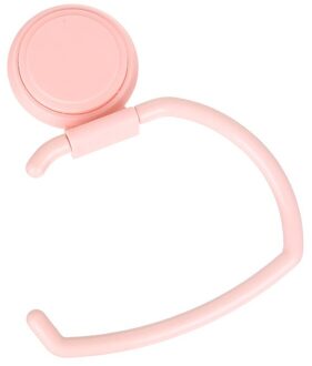 Non-marking Handdoek Opknoping Veelzijdig Naadloze Badkamer Nail-Gratis Handdoekenrek Badkamer Benodigdheden Rood