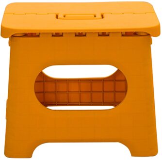 Non Slip Heavy Duty Handheld Vouwen Krukje Reizen Draagbare Veilig Pp Multifunctionele Comfortabel Voor Volwassenen Kinderen Besparen Ruimte geel L
