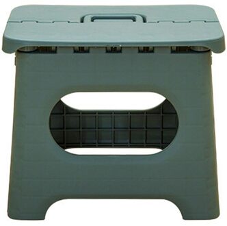 Non Slip Heavy Duty Handheld Vouwen Krukje Reizen Draagbare Veilig Pp Multifunctionele Comfortabel Voor Volwassenen Kinderen Besparen Ruimte groen L