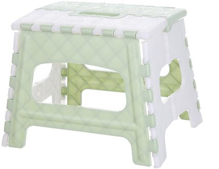 Non Slip Keuken Opvouwbare Kruk Kids Volwassenen Schoon Huis Trein Woonkamer Draagbare Outdoor Lichtgewicht Badkamer Pp Slaapkamer groen
