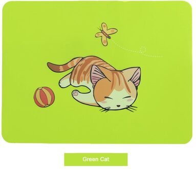 Non-Slip Waterdichte Kids Placemats Food Grade Siliconen 40X30Cm Student Kinderen Tafel Mat Leuke Cartoon Dier tafel Decoratie 02