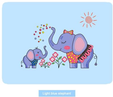 Non-Slip Waterdichte Kids Placemats Food Grade Siliconen 40X30Cm Student Kinderen Tafel Mat Leuke Cartoon Dier tafel Decoratie 05