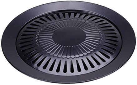 Non-stick 13 Inch Rookloze Indoor Kookplaat Barbecue Bbq Grill Keuken Pan Bakplaat