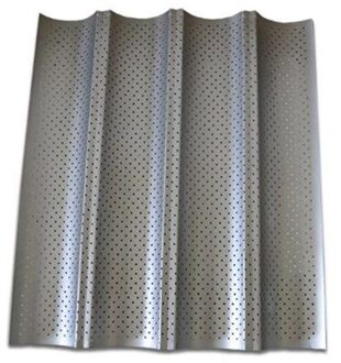 Non-stick Bakken Gebruiksvoorwerpen Lade Gebak Gereedschap Franse Brood Pannen 2/4 Loaf Baguette Mold Broden Bakken Lade Baguette Pan bakvormen 4 baguette Sliver